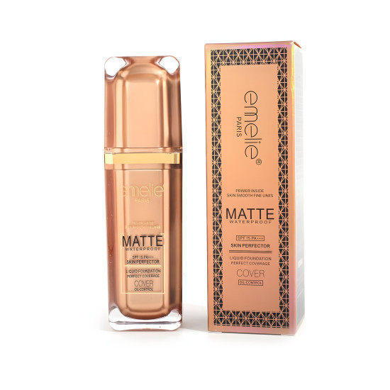 Emelie Paris Matte Waterproof Skin Perfector Foundation